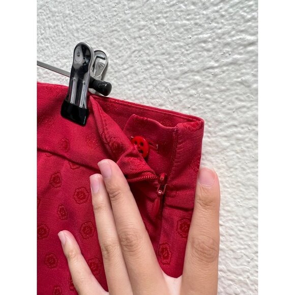 Talbots Heritage Cigarette Pants with embossed design Size  12p - Picture 4 of 6